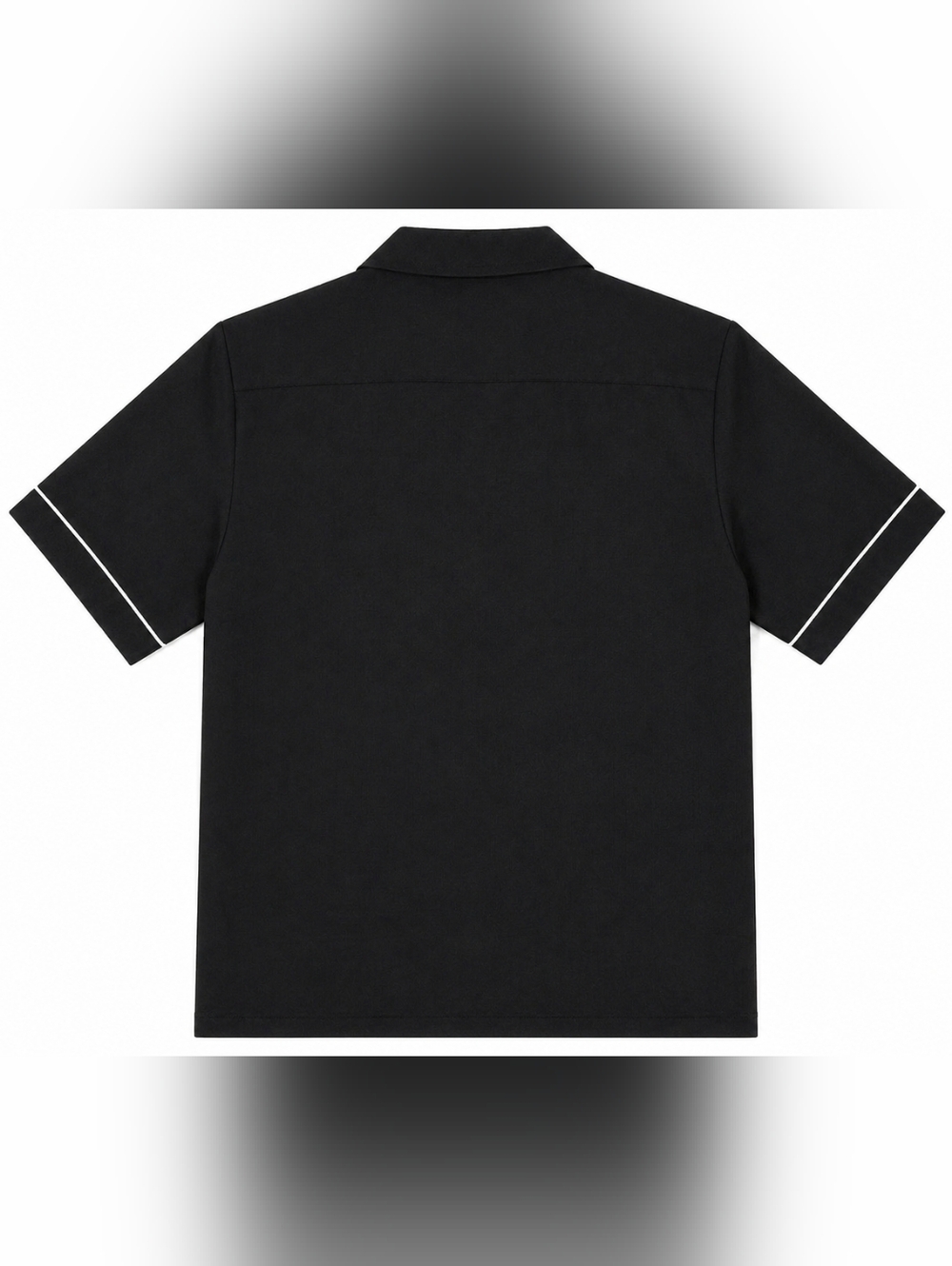 🆕SAINTS STUDIO Black Resort Club Set Men L Button Up Shirt & Short Matching Set - Picture 3 of 8